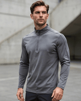 Reflective Quarter-Zip Long Sleeve
